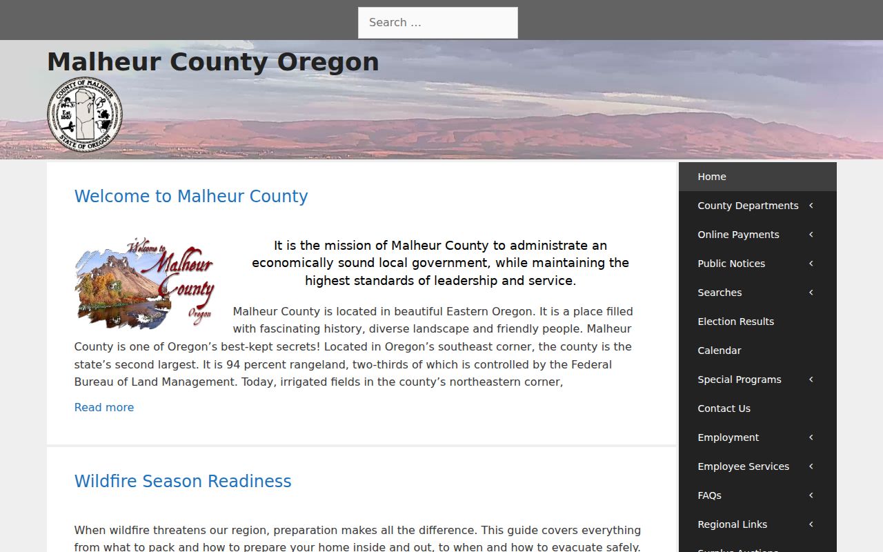 Nyssa criminal records Malheur County government handoff